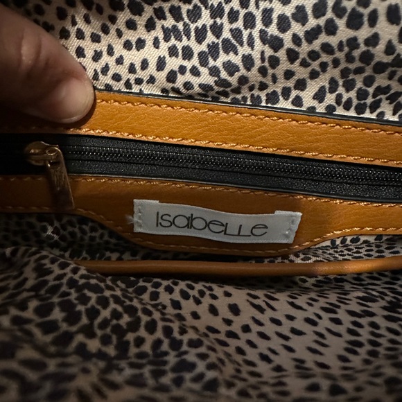 Tan hemp backpack purse - Picture 5 of 6